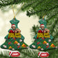 Isom Dart Christmas Ceramic Ornament Black Cowboy Western Holiday Reindeer