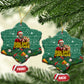 Isom Dart Christmas Ceramic Ornament Black Cowboy Western Holiday Reindeer