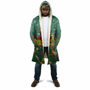 Isom Dart Christmas Cloak Black Cowboy Western Holiday Reindeer