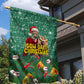 Isom Dart Christmas Garden Flag Black Cowboy Western Holiday Reindeer