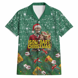 Isom Dart Christmas Hawaiian Shirt Black Cowboy Western Holiday Reindeer
