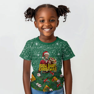 Isom Dart Christmas Kid T shirt Black Cowboy Western Holiday Reindeer