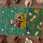 Isom Dart Christmas Puzzle Black Cowboy Western Holiday Reindeer
