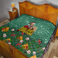 Isom Dart Christmas Quilt Black Cowboy Western Holiday Reindeer