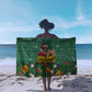 Isom Dart Christmas Sarong Black Cowboy Western Holiday Reindeer