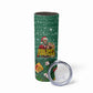 Isom Dart Christmas Skinny Tumbler Black Cowboy Western Holiday Reindeer