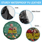 Isom Dart Christmas Spare Tire Cover Black Cowboy Western Holiday Reindeer