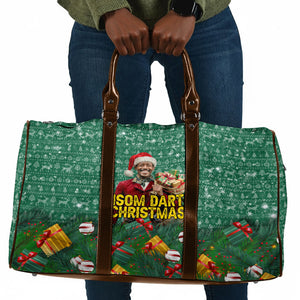 Isom Dart Christmas Travel Bag Black Cowboy Western Holiday Reindeer
