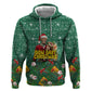 Isom Dart Christmas Zip Hoodie Black Cowboy Western Holiday Reindeer