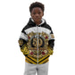 African 50th Anniversary Wedding Kid Hoodie Mom and Dad - A Love That Built A Legacy