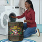 Jamaica Christmas Irie Laundry Basket Jamaican Santa Flag Reggae Vibes