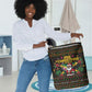 Jamaica Christmas Irie Laundry Basket Jamaican Santa Flag Reggae Vibes