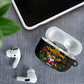 Jamaica Christmas Irie AirPods Case Jamaican Santa Flag Reggae Vibes