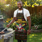 Jamaica Christmas Irie Apron Jamaican Santa Flag Reggae Vibes