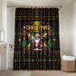 Jamaica Christmas Irie Bathroom Set Jamaican Santa Flag Reggae Vibes