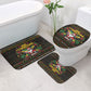 Jamaica Christmas Irie Bathroom Set Jamaican Santa Flag Reggae Vibes