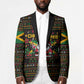 Jamaica Christmas Irie Blazer Jamaican Santa Flag Reggae Vibes