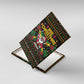 Jamaica Christmas Irie Canvas Wall Art Jamaican Santa Flag Reggae Vibes
