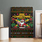 Jamaica Christmas Irie Canvas Wall Art Jamaican Santa Flag Reggae Vibes