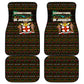 Jamaica Christmas Irie Car Mats Jamaican Santa Flag Reggae Vibes