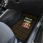 Jamaica Christmas Irie Car Mats Jamaican Santa Flag Reggae Vibes