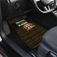 Jamaica Christmas Irie Car Mats Jamaican Santa Flag Reggae Vibes