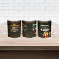 Jamaica Christmas Irie Ceramic Mug Jamaican Santa Flag Reggae Vibes