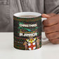 Jamaica Christmas Irie Ceramic Mug Jamaican Santa Flag Reggae Vibes