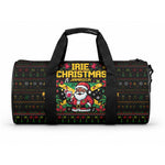 Jamaica Christmas Irie Duffle Bag Jamaican Santa Flag Reggae Vibes