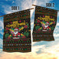 Jamaica Christmas Irie Garden Flag Jamaican Santa Flag Reggae Vibes