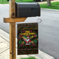 Jamaica Christmas Irie Garden Flag Jamaican Santa Flag Reggae Vibes