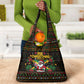Jamaica Christmas Irie Grocery Bag Jamaican Santa Flag Reggae Vibes