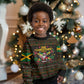 Jamaica Christmas Irie Kid Ugly Christmas Sweater Jamaican Santa Flag Reggae Vibes
