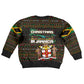 Jamaica Christmas Irie Kid Ugly Christmas Sweater Jamaican Santa Flag Reggae Vibes