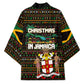 Jamaica Christmas Irie Kimono Jamaican Santa Flag Reggae Vibes