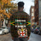 Jamaica Christmas Irie Long Sleeve Shirt Jamaican Santa Flag Reggae Vibes