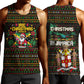 Jamaica Christmas Irie Men Tank Top Jamaican Santa Flag Reggae Vibes