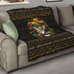 Jamaica Christmas Irie Quilt Jamaican Santa Flag Reggae Vibes