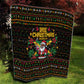 Jamaica Christmas Irie Quilt Jamaican Santa Flag Reggae Vibes