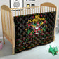 Jamaica Christmas Irie Quilt Jamaican Santa Flag Reggae Vibes
