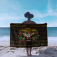 Jamaica Christmas Irie Sarong Jamaican Santa Flag Reggae Vibes