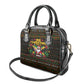 Jamaica Christmas Irie Shoulder Handbag Jamaican Santa Flag Reggae Vibes