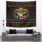 Jamaica Christmas Irie Tapestry Jamaican Santa Flag Reggae Vibes