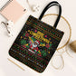 Jamaica Christmas Irie Tote Bag Jamaican Santa Flag Reggae Vibes