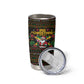 Jamaica Christmas Irie Tumbler Cup Jamaican Santa Flag Reggae Vibes