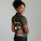 Jamaica Christmas Irie Women Polo Shirt Jamaican Santa Flag Reggae Vibes