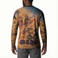 Seth Serpent Button Sweatshirt Sandstorm Egyptian Chaos God in Ancient Desert Tones