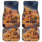 Seth Serpent Car Mats Sandstorm Egyptian Chaos God in Ancient Desert Tones