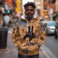 Seth Serpent Hoodie Sandstorm Egyptian Chaos God in Ancient Desert Tones