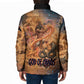 Seth Serpent Padded Jacket Sandstorm Egyptian Chaos God in Ancient Desert Tones